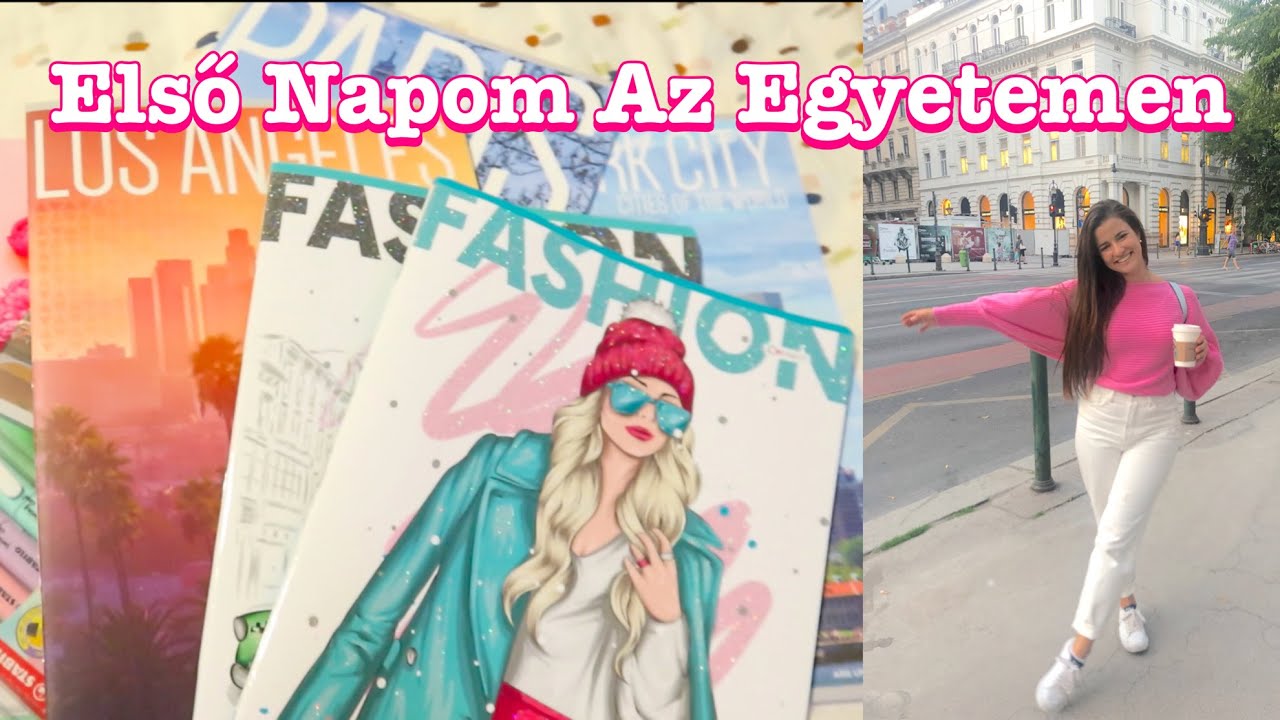 Első Napom az Egyetemen🤓📚✏️ Vlog | Fónagy Kitti