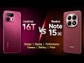 Realme 16T Vs Redmi Note 15 SE - Which One is Better For You ⚡