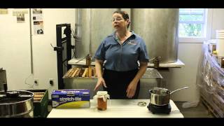 Preparing Honey Show Entries -- Strained Honey