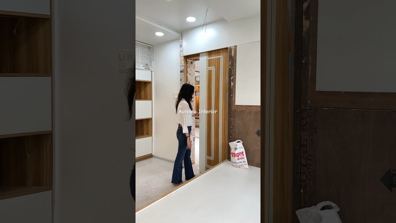 ❤️Space saving sliding door for your bedroom | 