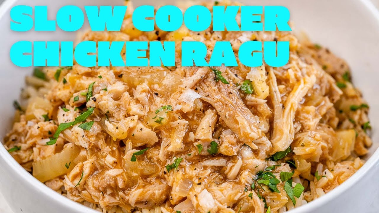 Slow Cooker or Instant Pot Chicken Ragu Recipe Instant Pot Teacher