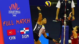 China 🆚 Dominican Republic - Full Match | Women’s Volleyball Nations League 2019