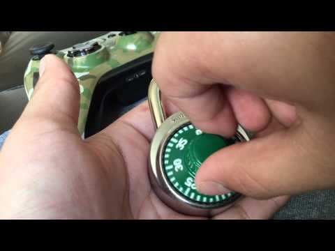 How to open a American lock