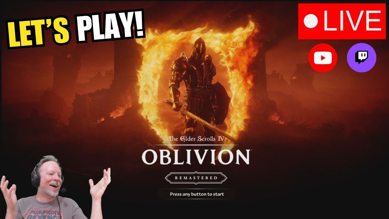 Renfail Plays The Elder Scrolls IV: Oblivion Remastered - Part 1 - YouTube