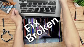 Broken Display Replacement Guide | 16” MacBook Pro 2019 Model A2141