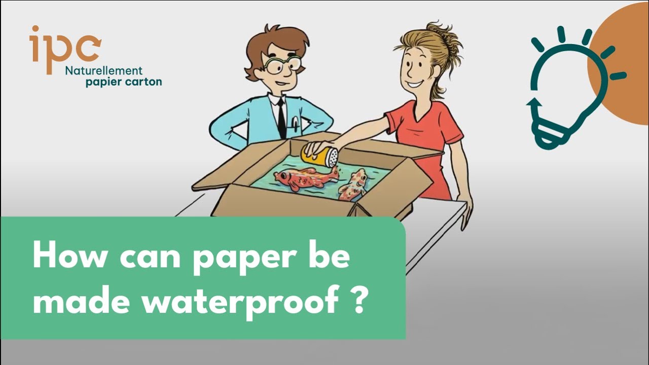 WATERPROOF PAPER 💧 How does it work? 