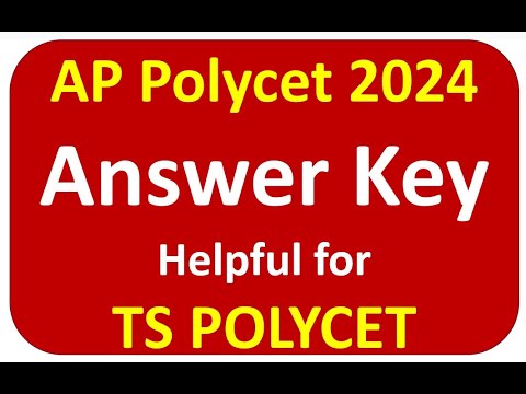 ap polycet answer key 2024. polycet answer key. polycet coaching classes in telugu 2024.