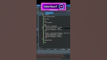 Interface ou Contrato?😱🤩🚀 #developer #programação #delphi #dicasdelphi