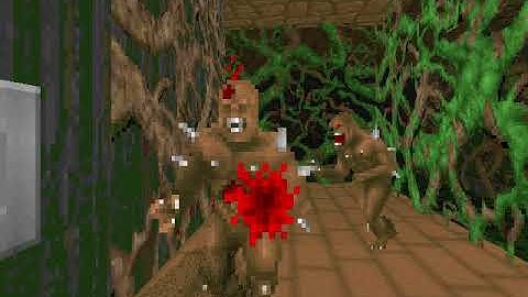 Ultimate Doom - Episode 2 - Map 5 "Command Center" - Ultra-Violence