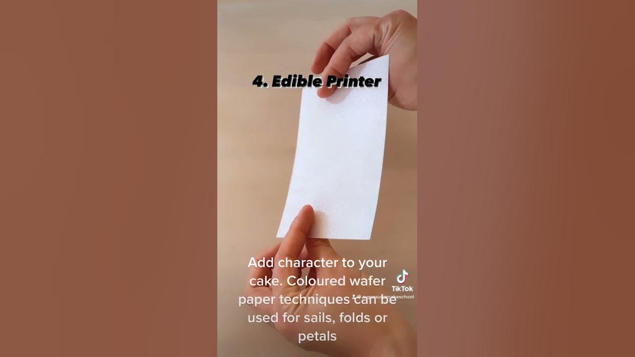 Three Techniques for Coloring Wafer Paper for Cake Decorating