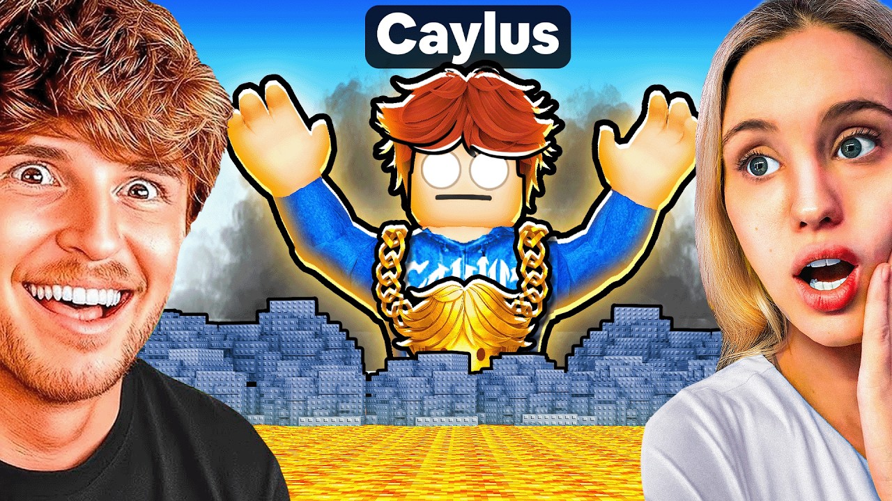 I Played With OWNER of Survive Lava For Brainrots (ft. Caylus)