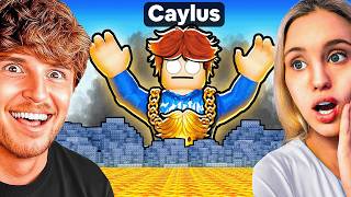 I Played With OWNER of Survive Lava For Brainrots (ft. Caylus)