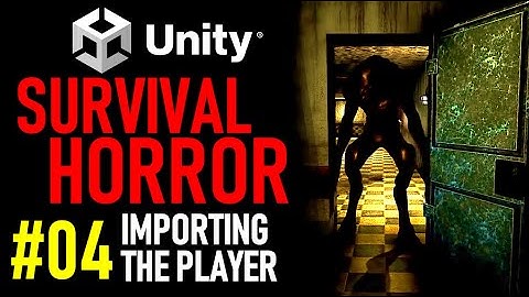 HOW TO MAKE A SURVIVAL HORROR GAME IN UNITY - TUTORIAL 04 - HOW TO ADD FPS IN UNITY