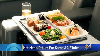 American Airlines Bringing Back Hot Meals