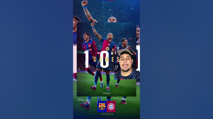 otra goleada del #barca esta vez fue el #bayernmunich por #championslegue
