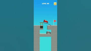 Draw a bridge level 80 complete ❤️