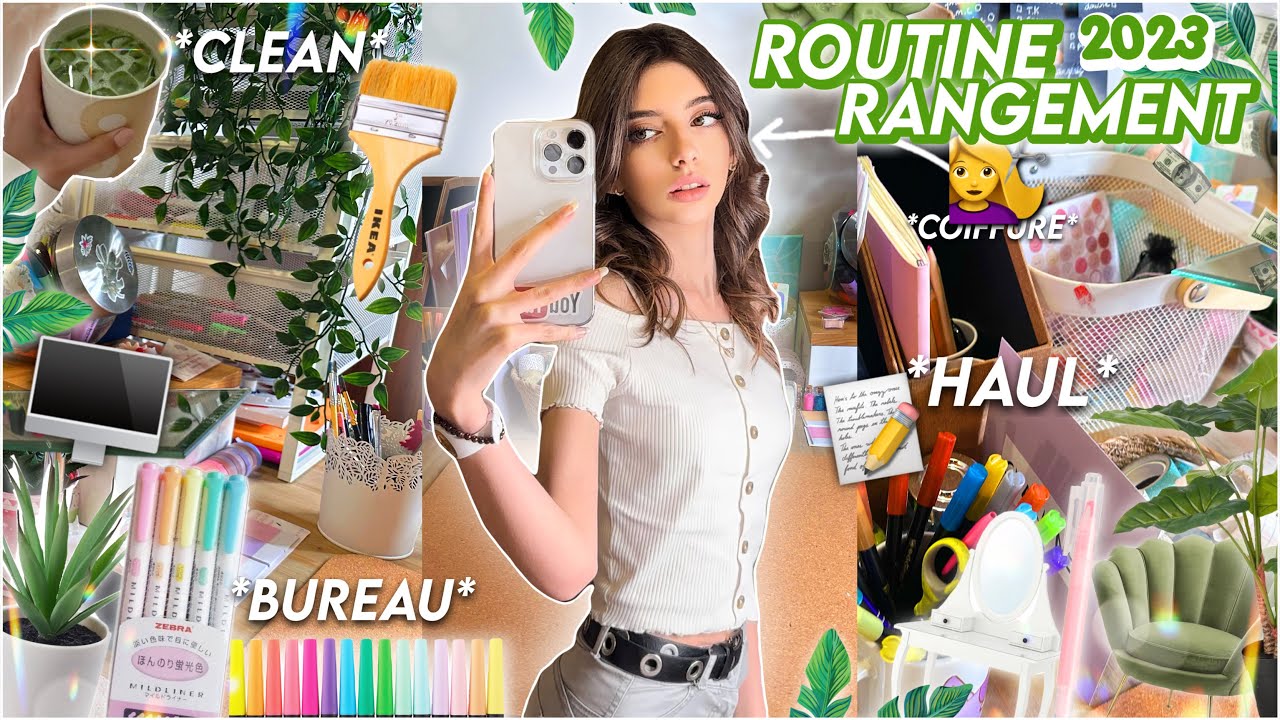 ROUTINE RANGEMENT 2025 *BUREAU, HAUL, COIFFURE* ✨
