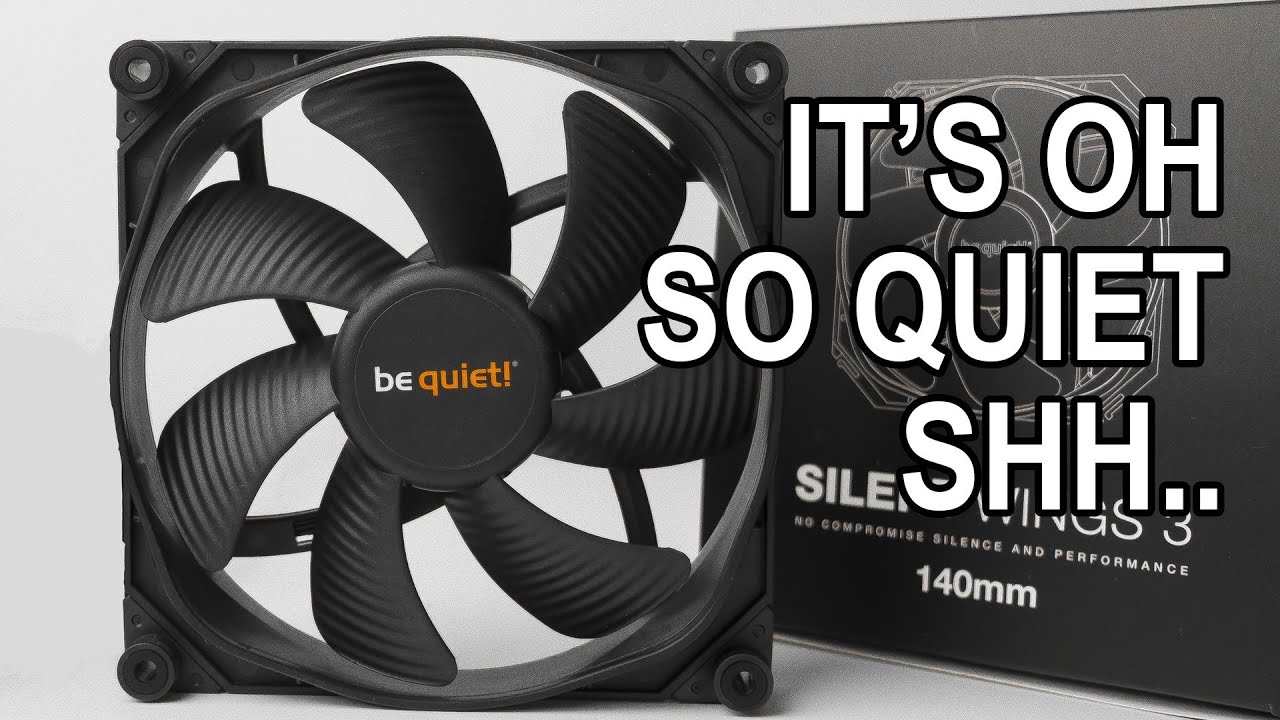 A quel point les ventilateurs pc bequiet sont ils silencieux ? Test Silent  Wings et Pure Wings 