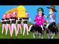 Scary Teacher 3D Nick Troll Miss T and Cowboy Hello Neighbor Coffin Dance Compilation Piggy Roblox