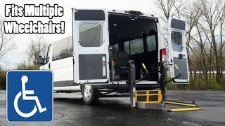 Customize Your Floorplan! Ram ProMaster Wheelchair Transport Van | Sherry Review by Paul Sherry Conversion Vans 421 views 3 weeks ago 3 minutes, 9 seconds