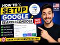 How to Set Up Google Search Console for any website | Just in 3 Minutes |Tutorial for Beginners #seo