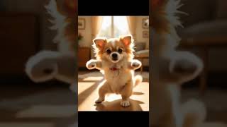 Cute Dancing Dog 🤣 #shorts