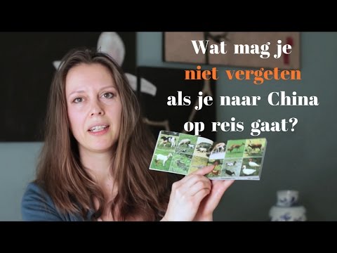 Video: Garderobe inpakken voor uw reis naar China