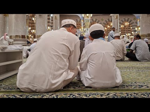 أول رحلة إلى مدينة الحبيب ﷺ ومكة المكرمة الحمد لله على تمام النعمة