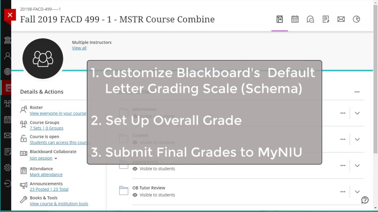 how to grade assignments in blackboard ultra