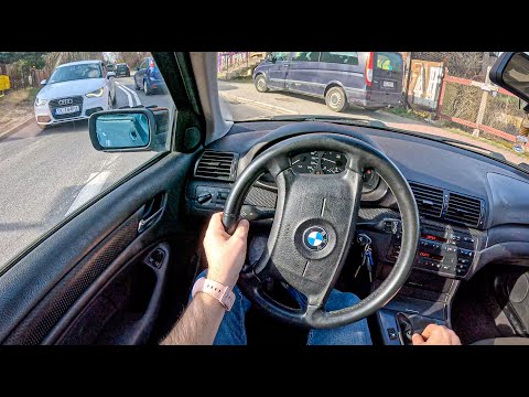 2002 BMW 3 E46 [320d 150hp] |0-100| POV Test Drive #2011 Joe Black