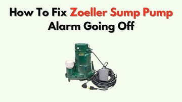 Hoe u het alarm van de Zoeller-sumppomp kunt repareren dat afgaat – reset van batterij, vlotter e...