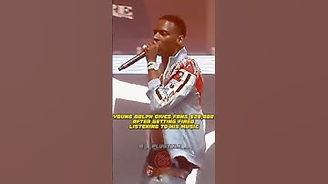 #YoungDolph gave two fans $20,000 after they got fired for listening to his music 💯🤑