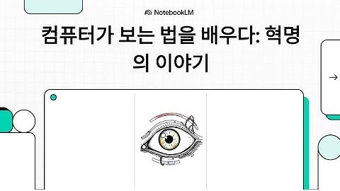 [딥러닝 스터디_01] 컴퓨터가 보는 법을 배우다(컴퓨터 비전 역사)