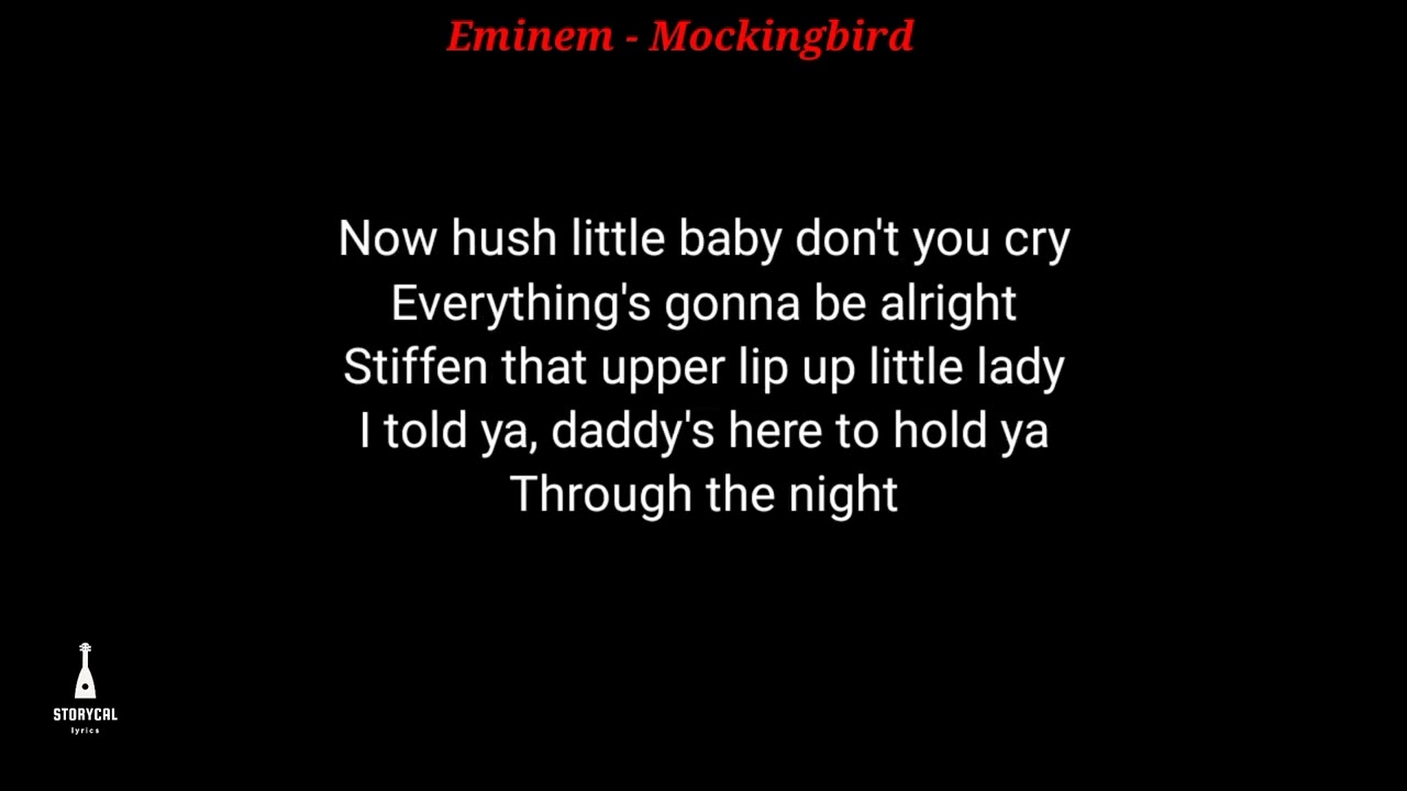 Colors Live - lyrics of mockingbird - Eminem by Arpy_HuMaNiTySuCkS