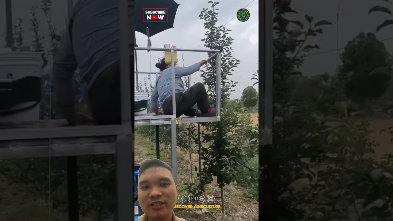 Chiếc Xe Chăm Sóc Vườn Cây #farming