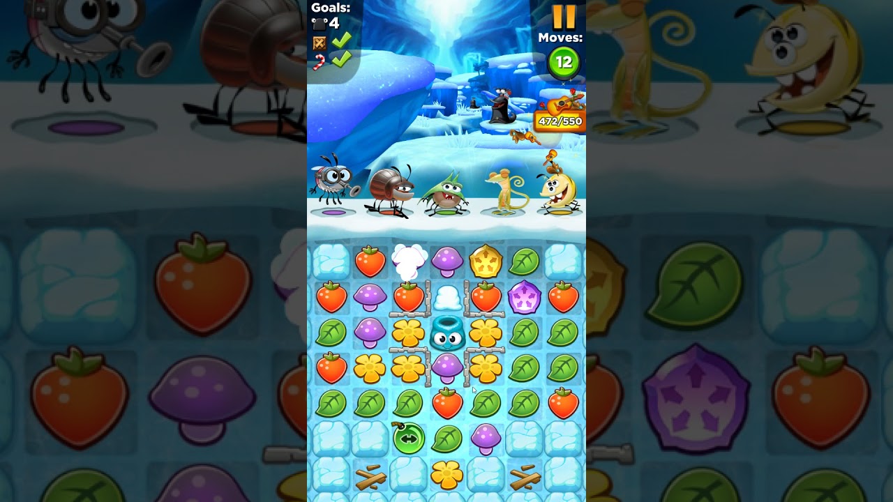 Best Fiends level 33 no boosters