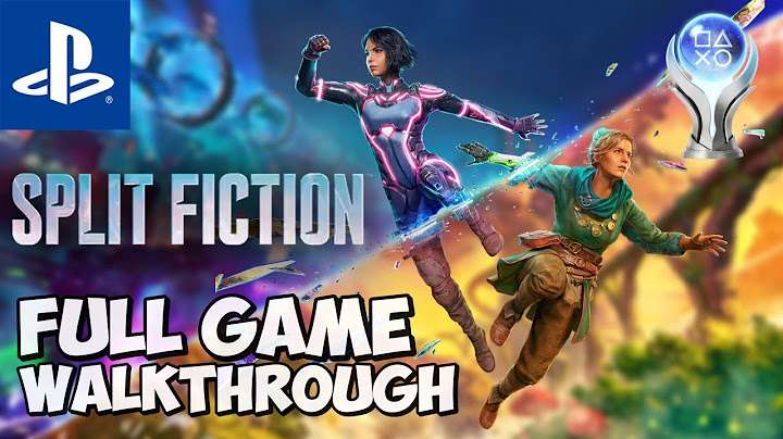 SPLIT FICTION Full Game 100% Walkthrough Gameplay (Platinum Trophy)