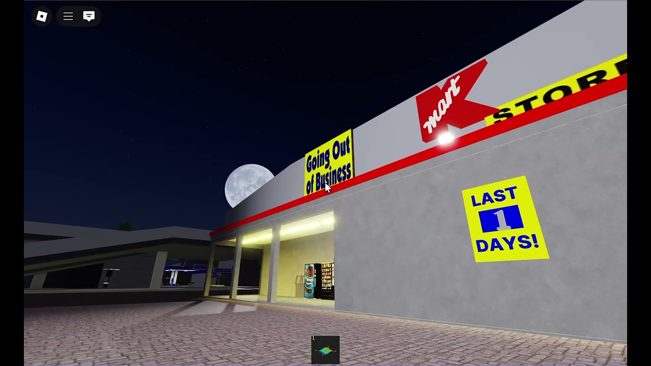 final day at robloxia kmart (closing Jun 21, 2018)