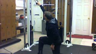 Cable Kneeling High Pull