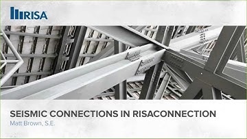 Seismic Connections in RISAConnection