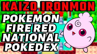 🔥POKEMON KAIZO IRONMON FIRE RED NATIONAL POKEDEX🔥