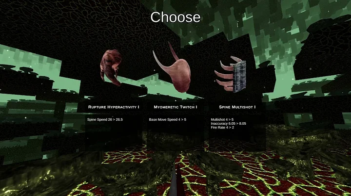 Fungivore: 3D Item Drafting UI in my Unity Game