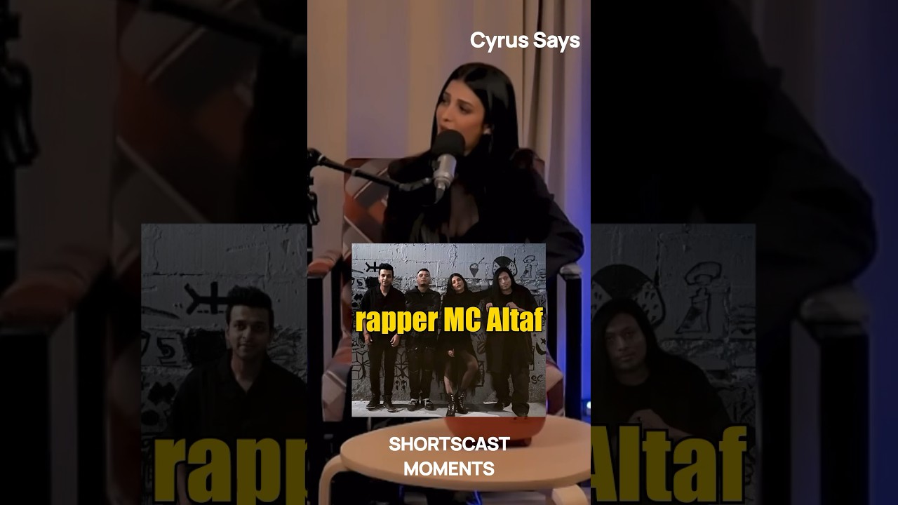 ⁣Shruti Haasan on MC Altaf 🥶🤍 || #shorts #ytshorts