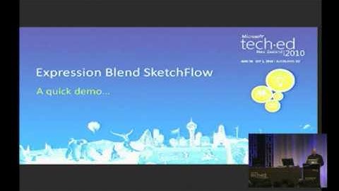 Tech·Ed New Zealand 2010 Rapid Prototyping with SketchFlow and Expression Blend