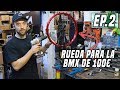 CONSTRUYO UNA RUEDA LOW COST PARA LA BMX DE 100€