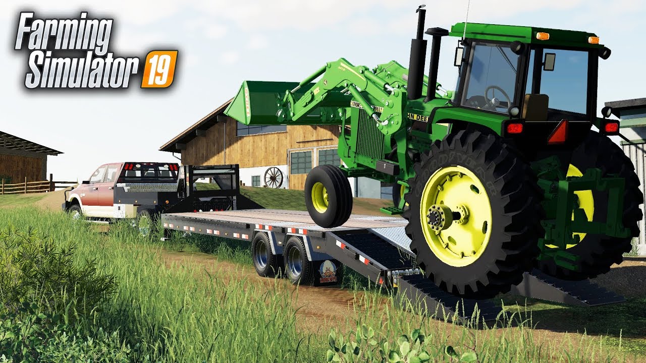 FS19- Dealership delivered a new tractor to the farm! 