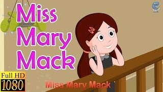 Miss Mary Mack  (HD with lyrics) | Nursery Rhymes by EFlashApps