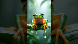 3 unique facts about the Glass Frog #shorts #uniquefacts #animals #glassfrog