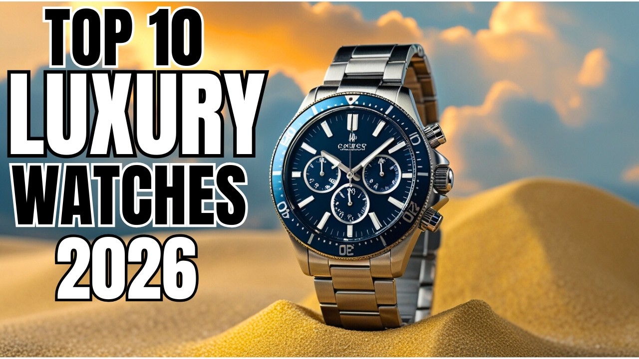 10 Best Luxury Watches for Men in 2026 | Swiss Craftsmanship & Innovation