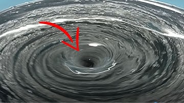 Satisfying asmr galactic whirlpool with darkened water